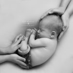 Newborn photography Alsager - sibling hands