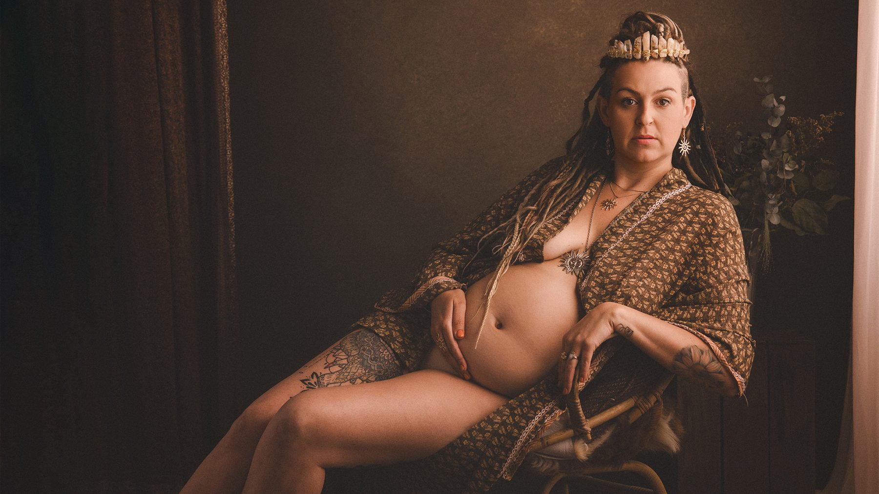 Goddess Meets Cosy: Abby’s Maternity Session